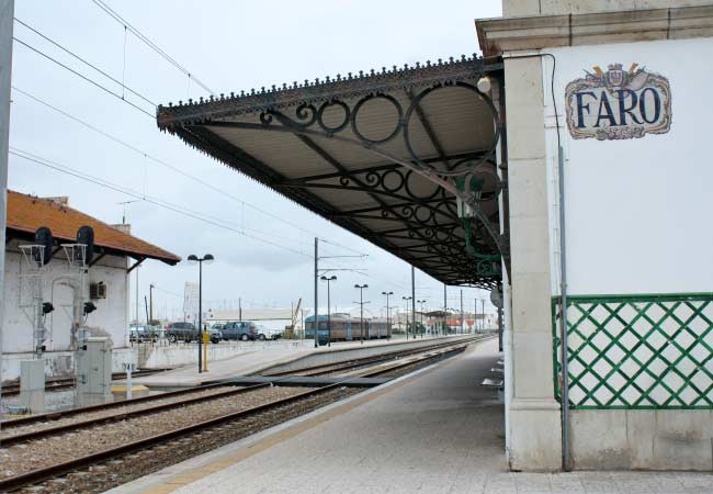 La gare de Faro 