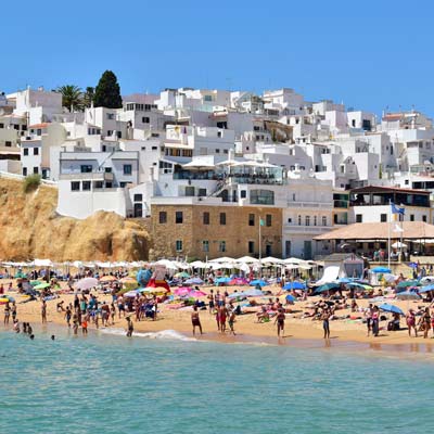 Albufeira beach