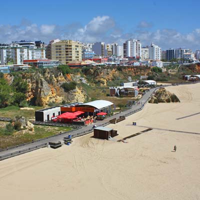 Praia da Rocha plage 