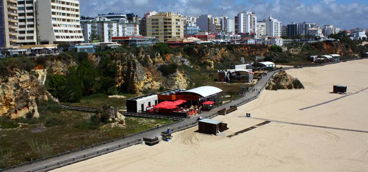 beach Praia da Rocha