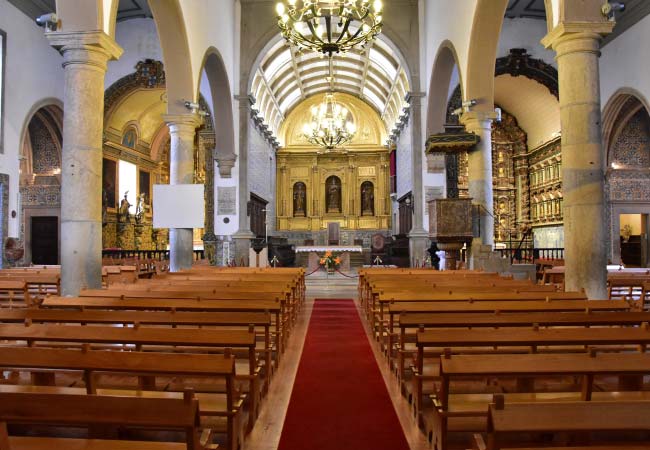 Nef de la cathédrale de Faro