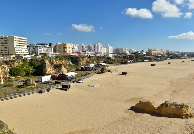 Praia da Rocha plage