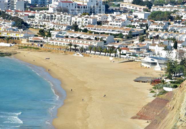 Praia da Luz beach