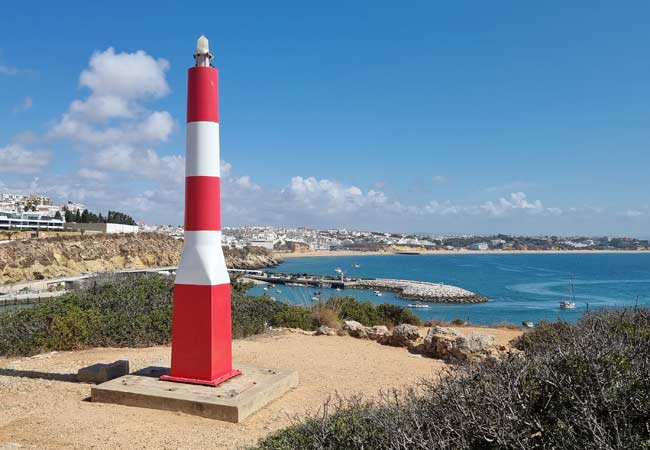 Ponta da Baleeira viewpoint Albufeira 