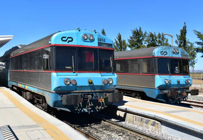 Le train régional de l'Algarve