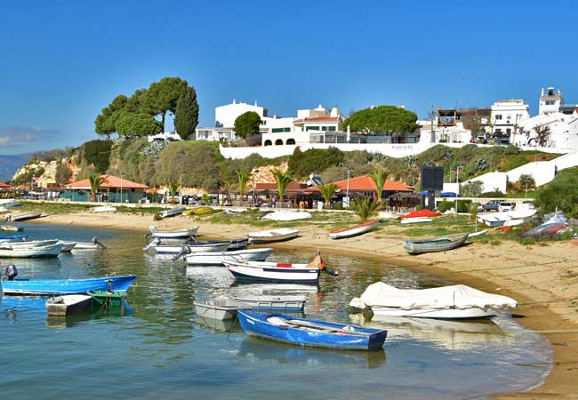 Alvor harbour and waterfront