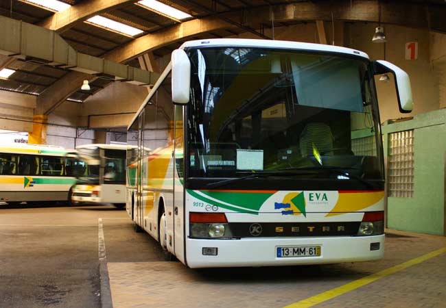 El autobús de Faro a Vilamoura