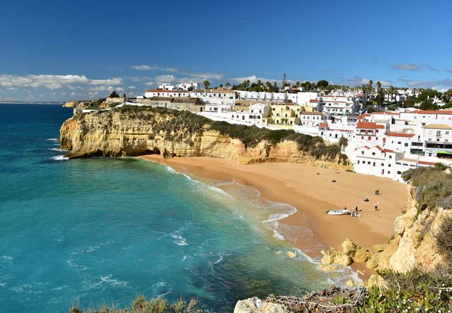 Praia de Carvoeiro spiagge 