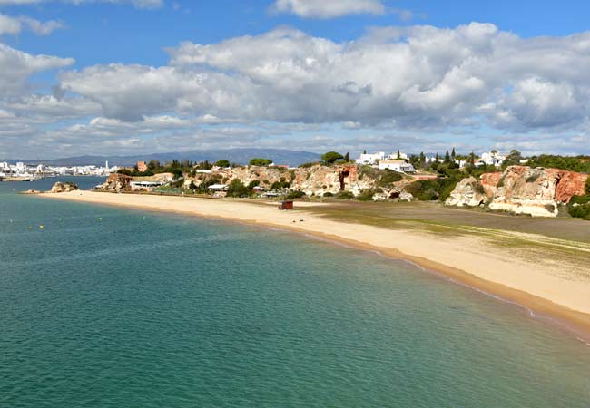 Praia Grande beach Ferragudo