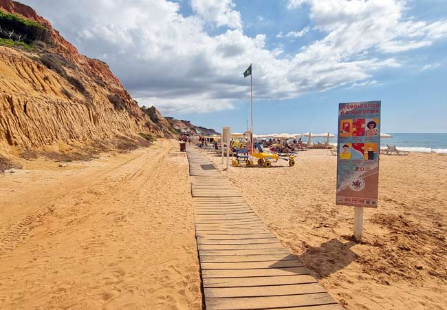 Praia da Falésia algarve