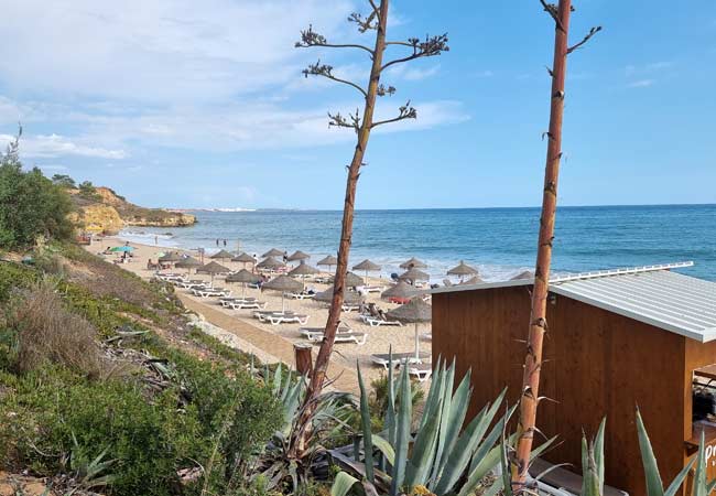 Die Praia de Santa Eulália strand