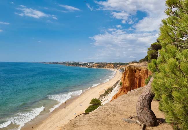 Praia da Falésia spiaggia