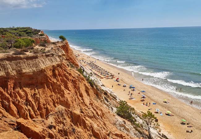 Praia da Falésia spiaggia