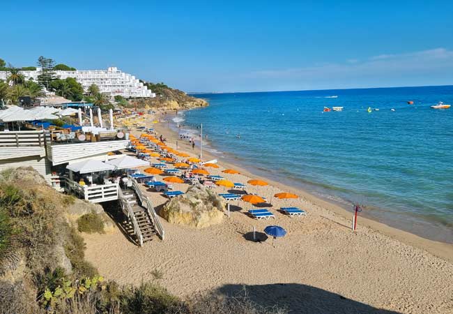 Praia da Oura spiaggia Albufeira