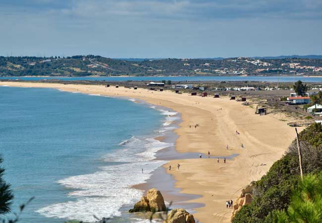 Praia de Alvor plage