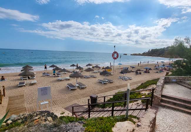 Praia de Santa Eulália spiaggia Albufeira