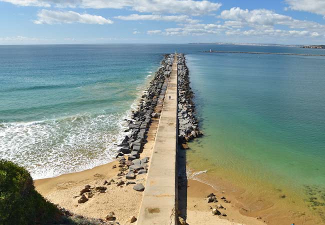 Praia do Molhe beach