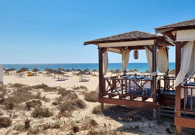 vilamoura plage restaurants de plage