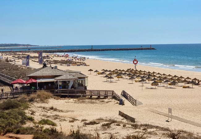 Praia Rocha Baixinha Nascente vilamoura Strand