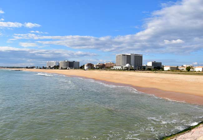 Praia de Vilamoura beach