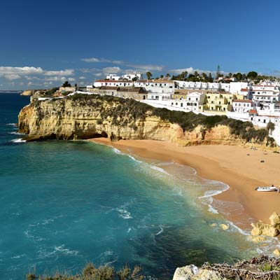 Strand in Carvoeiro