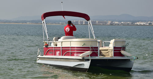 tipico tour in barca a Ria Formosa