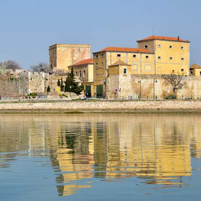 El casco antiguo de Faro
