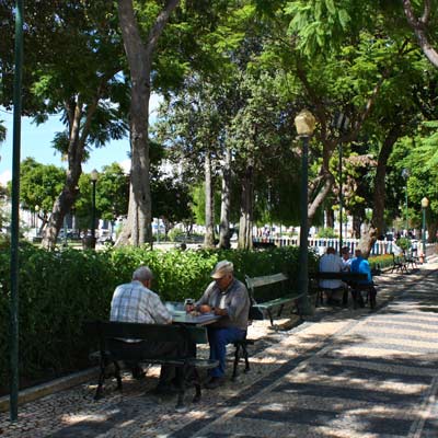 Jardim Manuel Bivar faro