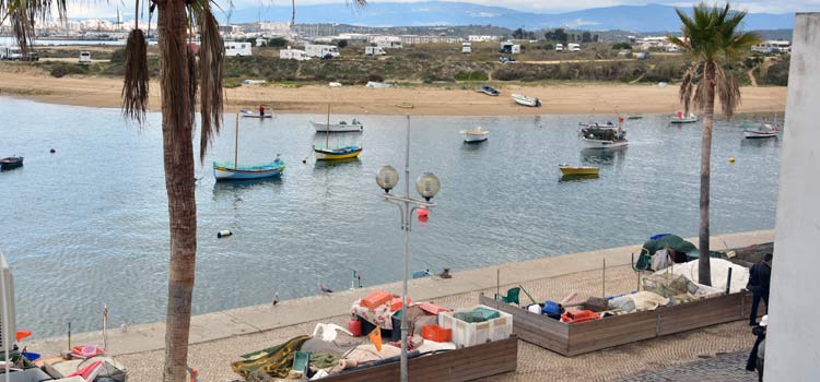 fishing harbour Ferragudo