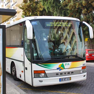 Der langsamere Regionalbus nach Albufeira